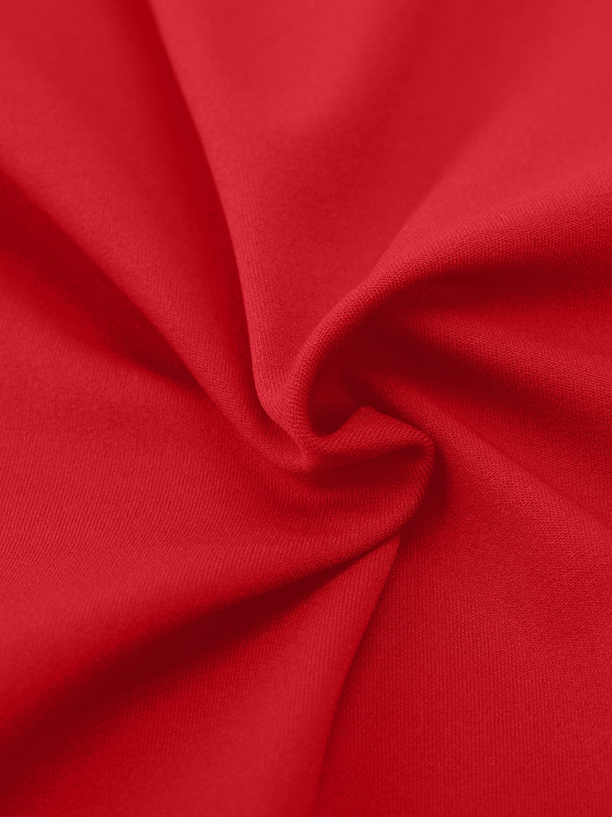 Macro texture of the flexible Chili Red nylon fabric layer on Vractive leggings