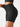 black womens athletic leggings side view stretch yoga pants vractive
背面图