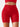 vractive womens high waist yoga leggings red front view seamless workout pants
