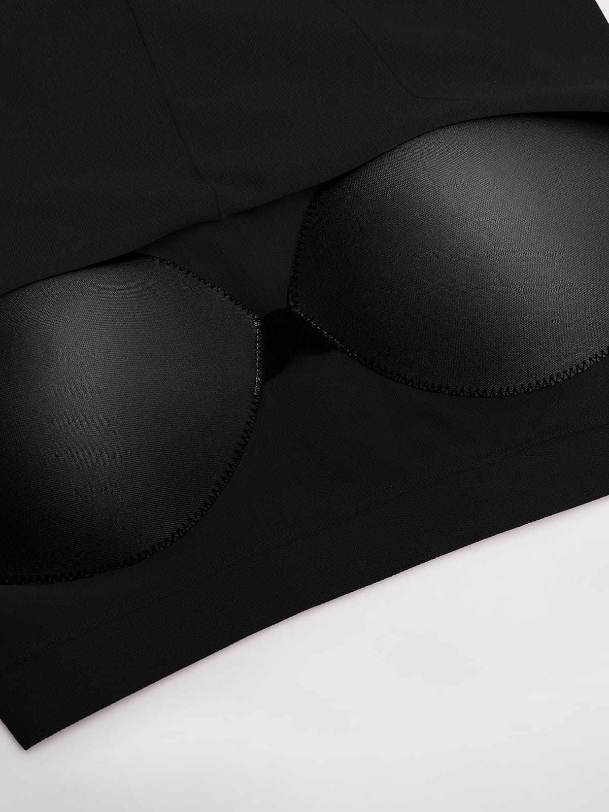 Vractive Wholesale Seamless One-Piece Yoga Jumpsuit with Built-in Bra