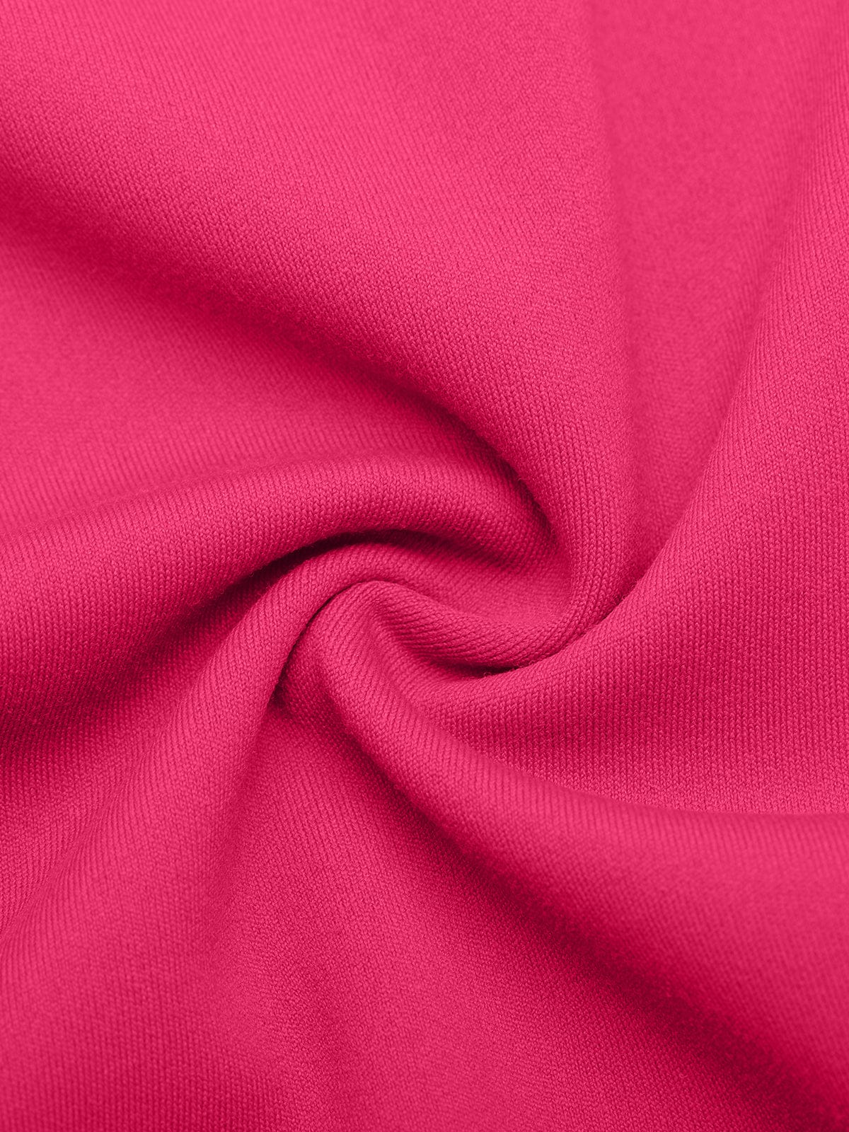 Detailed texture shot showcasing the premium four-way stretch material of Raspberry Red Vractive shorts