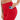 Side view of Vractive Chili Red biker shorts highlighting convenient side pockets