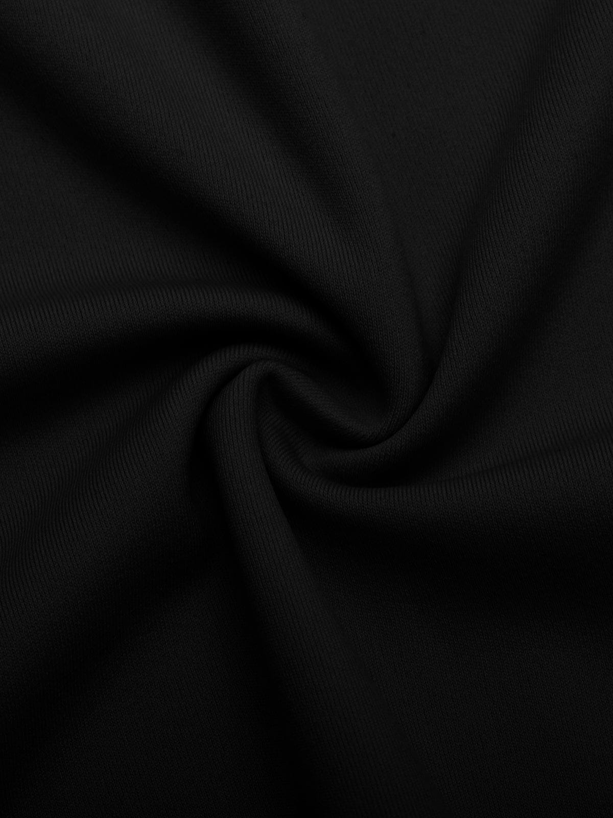 Detail shot of black straps and stitching on Vractive lightweight sports bra