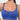 Vractive lightweight medium support sports bra in Royal Blue front view