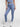 Vractive seamless double-layer waistband peach buttocks shaping yoga leggings, blue activewear leggings wholesale

