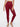 Vractive high waisted slim fit anti slip shaping leggings, burgundy activewear leggings wholesale
