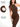 Removable cups detail of brown Vractive halter shapewear jumpsuit, one piece thigh slimming activewear
