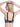 Back view of heather grey Vractive seamless bra, wholesale wireless bra with extenders
