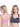 Back view of pink Vractive seamless bra, wholesale wireless bra with free extenders
