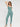Vractive Wholesale Women's Zip Front Slit Sauna Sports Jumpsuit