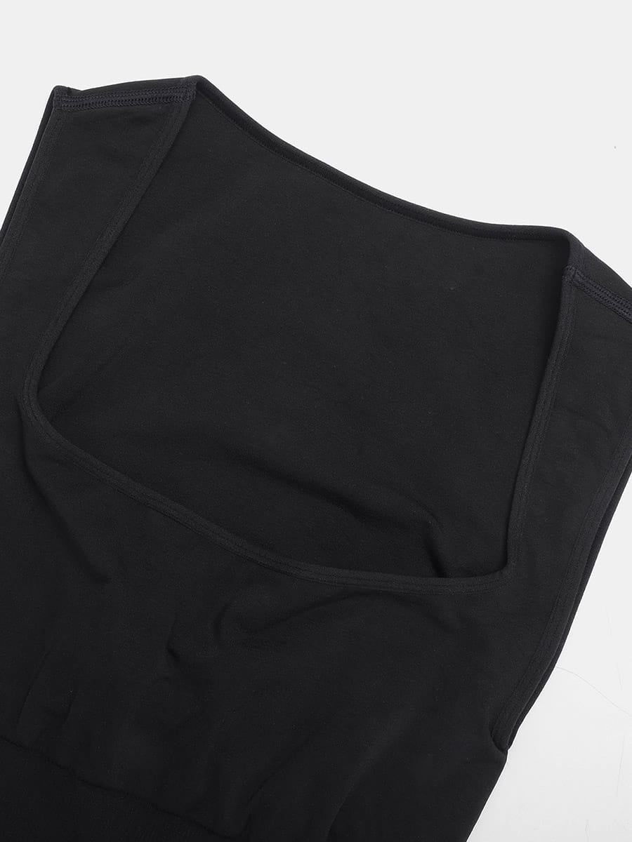 black-shaping-romper-flat-lay-neckline