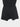 Waist ruched detail of black Vractive shapewear tennis dress, 2 in 1 sports dress
