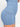 Side pocket detail of blue Vractive 2 in 1 tennis dress, pet hair resistant shapewear
