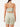 Back view of light green Vractive seamless wash ribbed fabric sports bra, heart neckline