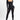 Vractive seamless thumb hole square neck long sleeve jumpsuit, black activewear jumpsuit wholesale
