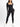 Vractive seamless thumb hole square neck long sleeve jumpsuit, black activewear jumpsuit wholesale
